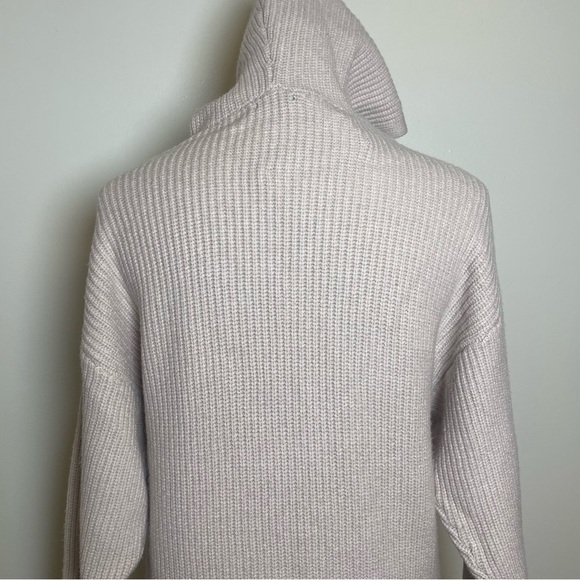 NWT Wild Fable Oversized Women’s Ribbed Hooded Pullover Sweater - Light Beige - Picture 6 of 11
